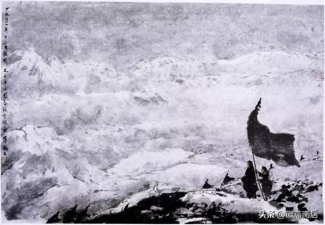 傅抱石在人民大会堂有几幅国画,傅抱石国画作品赏析1500字