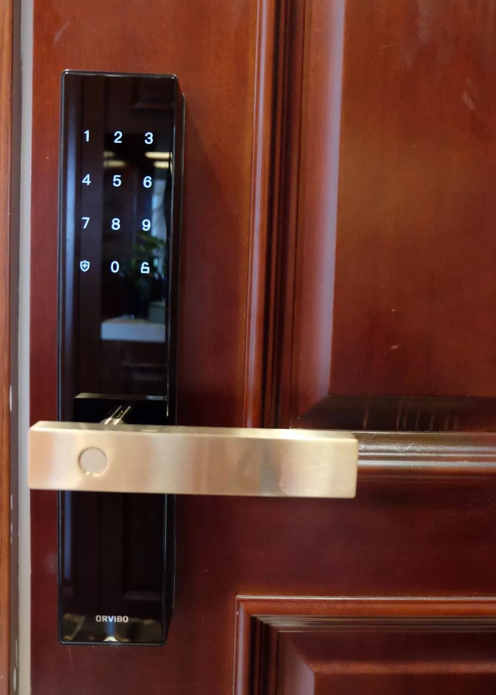 欧瑞博c1智能门锁安装细节,欧瑞博智能门锁怎么用钥匙开门