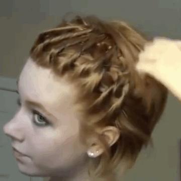 时尚编发教程让你瞬间气质满满,随意又时尚潮流的编发教程