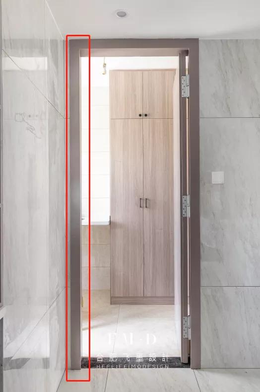 门洞不装门，这个细节要做到位：包一圈门套保护墙面，效果好看