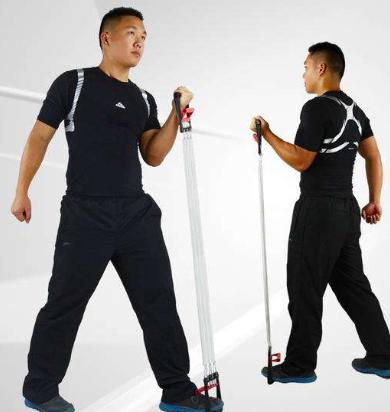 拉力健身器怎么用,健身拉力器怎么用