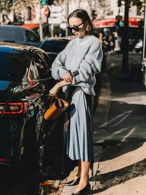 腰间百褶裙连衣裙裁剪图解100例,六种褶裙结构图解