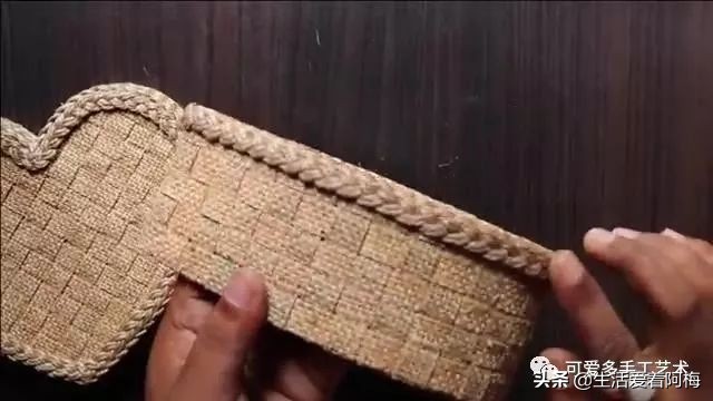 小型快递盒改造收纳盒好看又简单,心形收纳盒创意手工