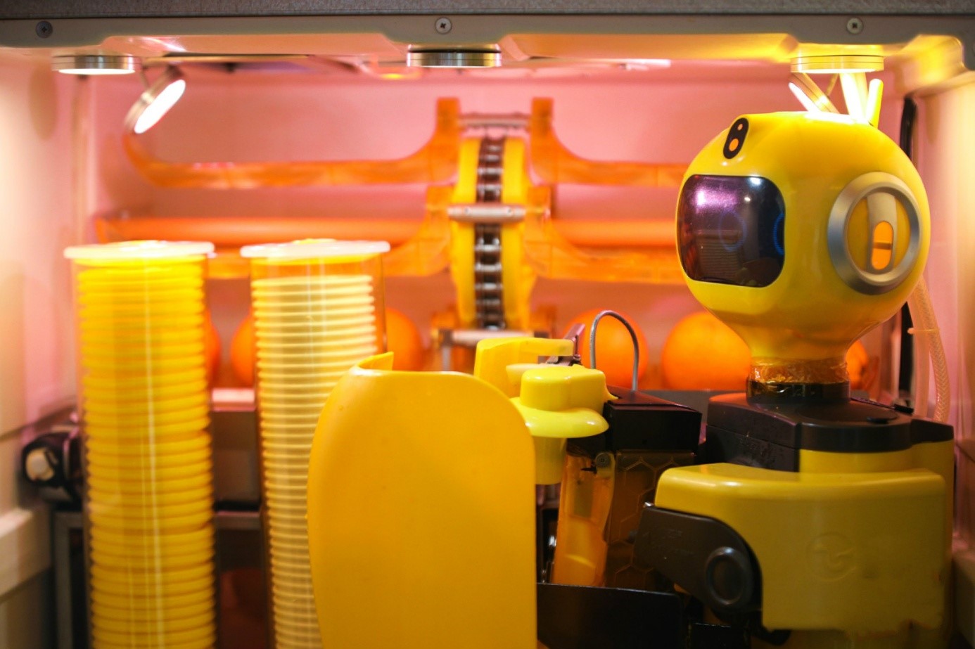 新橙派果汁机器人操作视频,新橙派果汁机器人售价