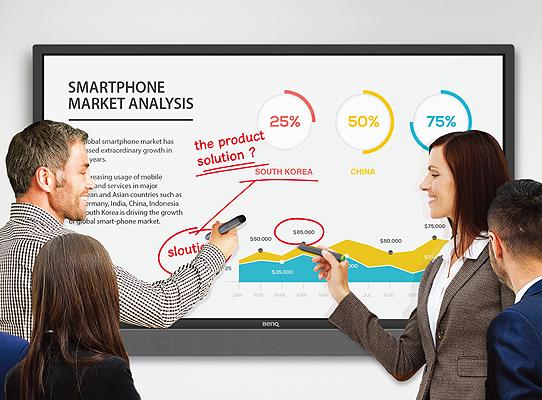 友好的操作方式和不友好的价格,BenQ会议平板