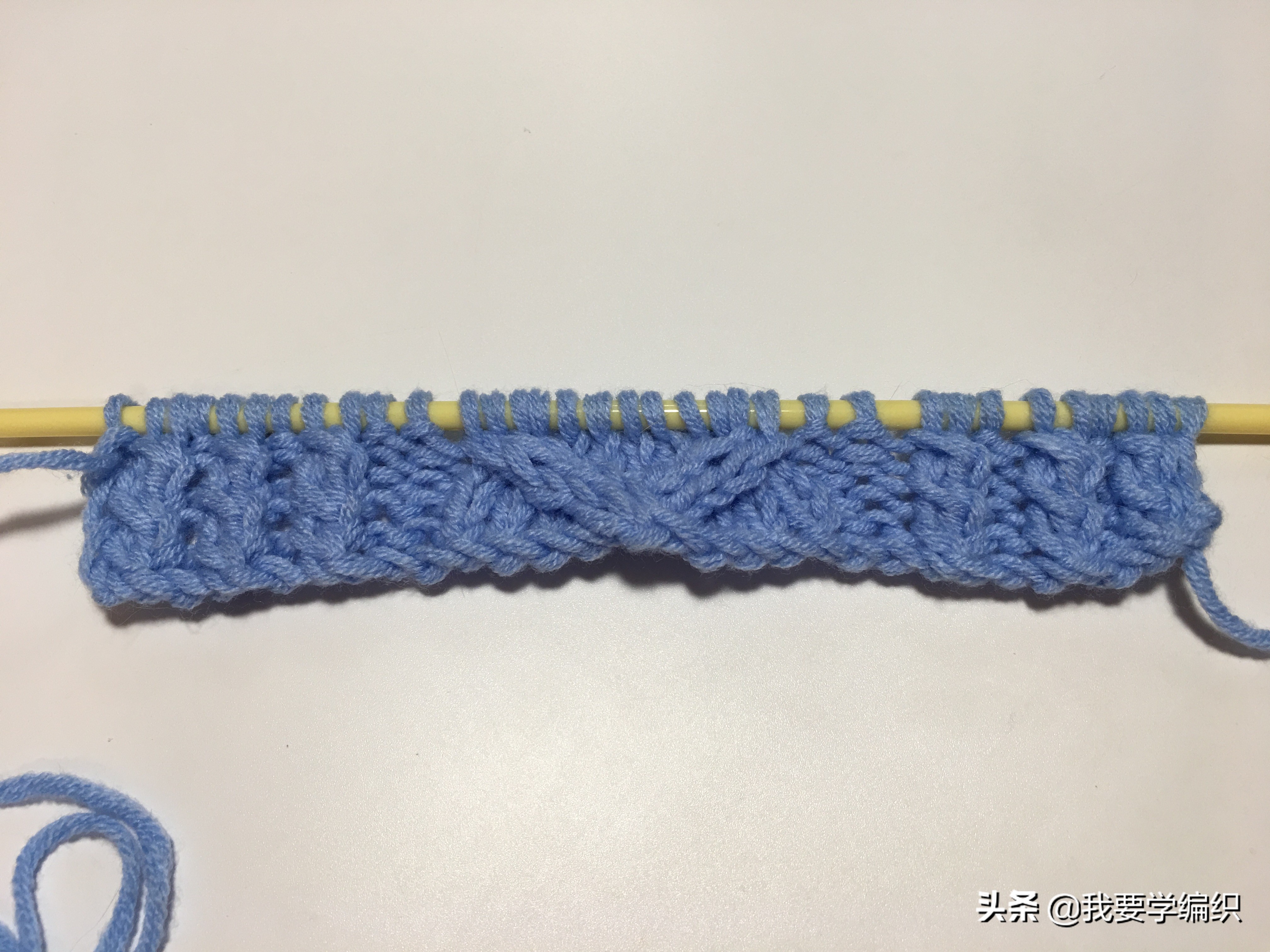 粗线织围巾花样大全,粗线织围巾的花样图解