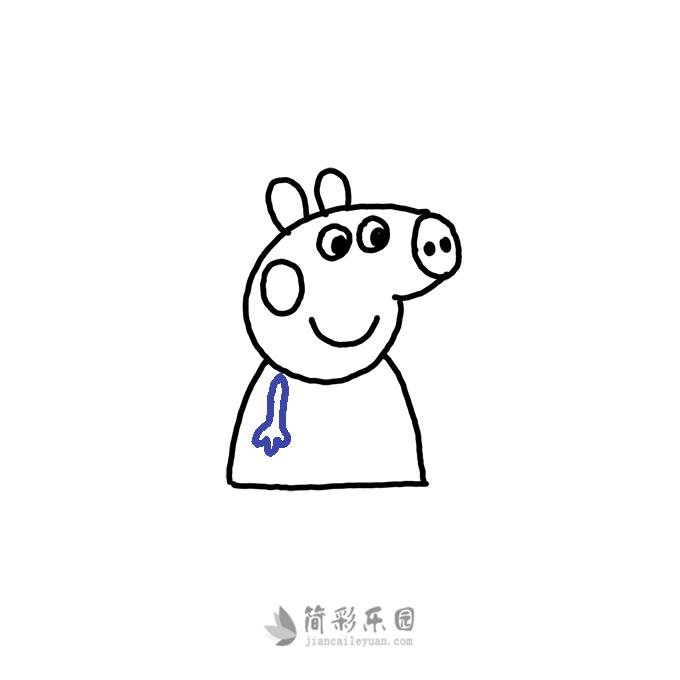 汪汪队立大功小猪佩奇系列简笔画,儿童画画教程3-6岁简笔画小猪佩奇