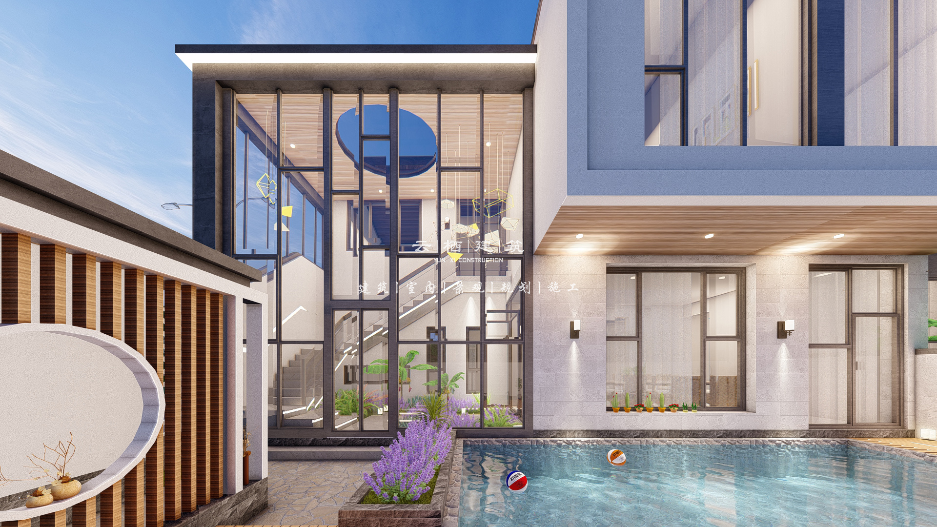 兄弟双拼别墅高大尚,9米开间兄弟双拼房实景图