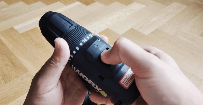 搬砖人的工具，WORX威克士20V锂电钻WE212