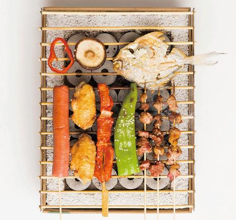 便携式户外烧烤架推荐,三角便携烧烤架