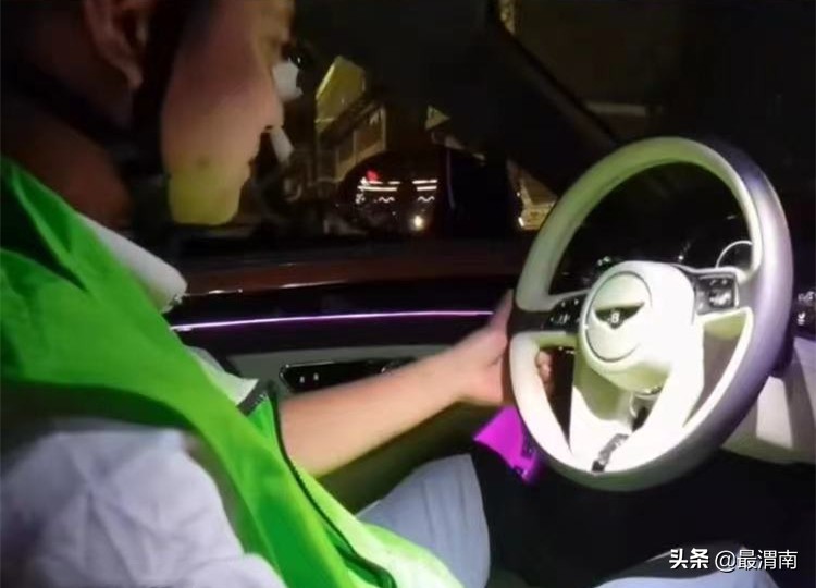 教代驾开宾利,代驾首次开宾利紧张发抖原视频