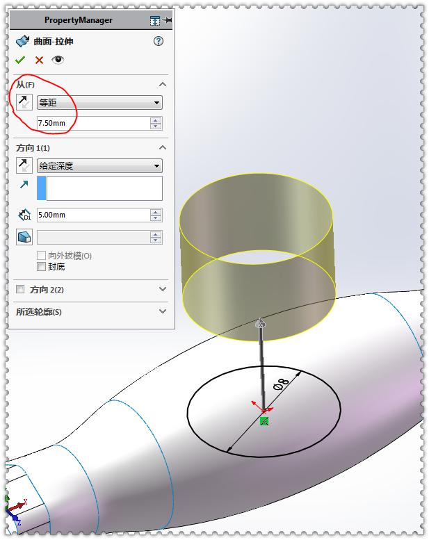 用solidworks圆形做钣金,solidworks怎么做弯曲圆管