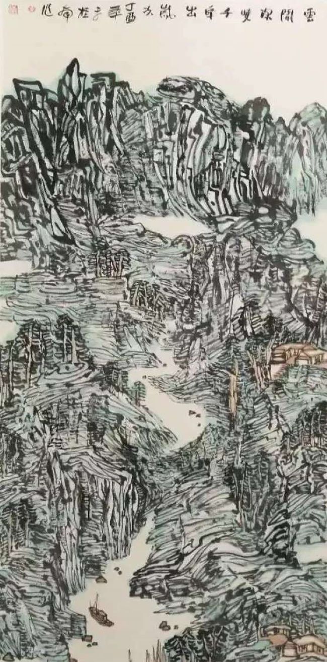 丹青笔墨寄山水：读周桂南水墨山水画意趣