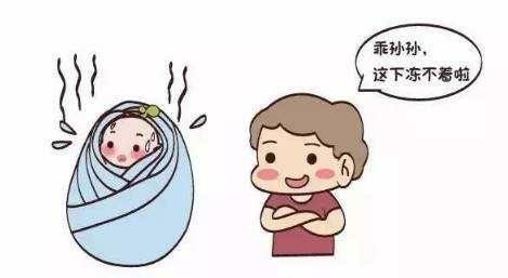 新生儿怎样才知道冷热,冬天来了如何判断婴儿冷热