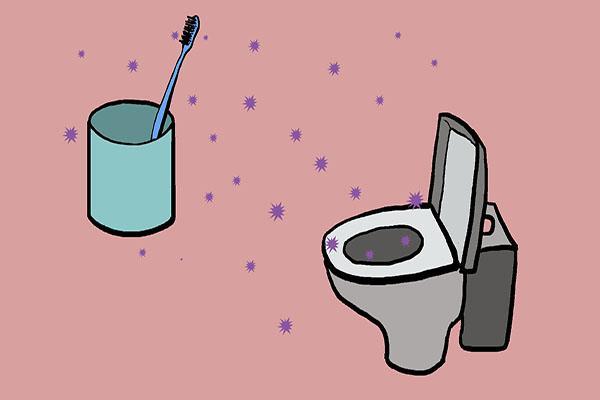 公共厕所马桶水溅屁股怎么解决,上公共厕所被马桶水溅到会得病吗