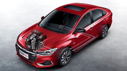 科鲁泽2021款1.3t48v轻混二手车,雪佛兰科鲁泽48伏轻混测试