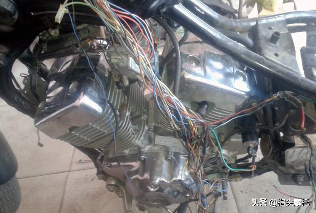 雅马哈天王xv250拆解视频,雅马哈天王xv2502020款