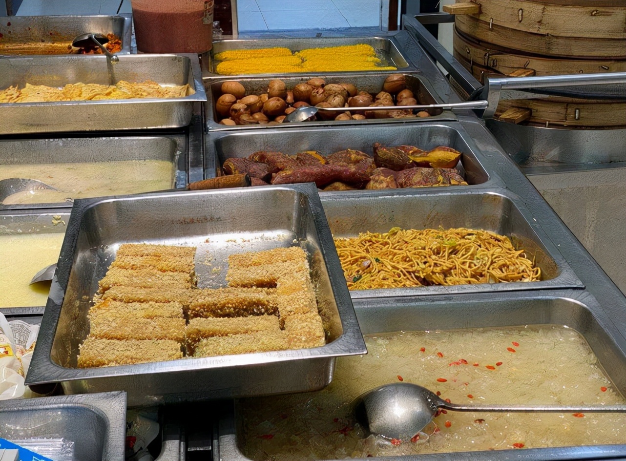 员工自助早餐,公司食堂低脂早餐推荐