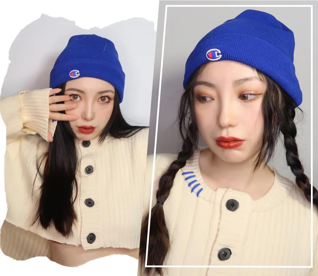 冬天帽子女款2022款网红款加厚,头大的女生冬天适合什么帽子