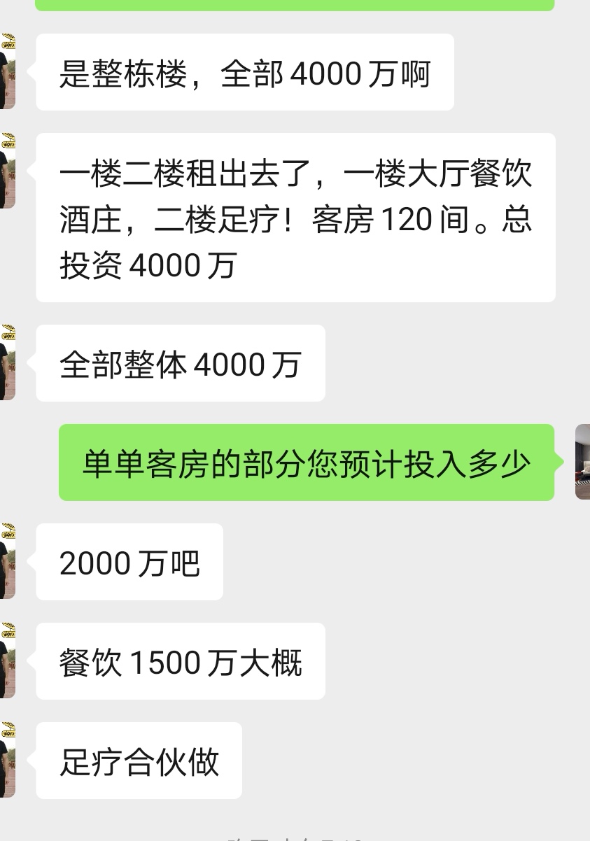 湖北黄冈市4000万预算,120间客房酒店投资多久能回本?