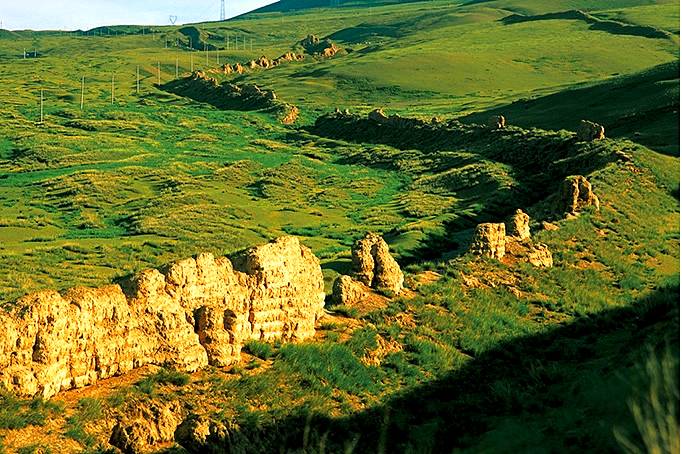 夏季武威的乌鞘岭,武威乌鞘岭古长城