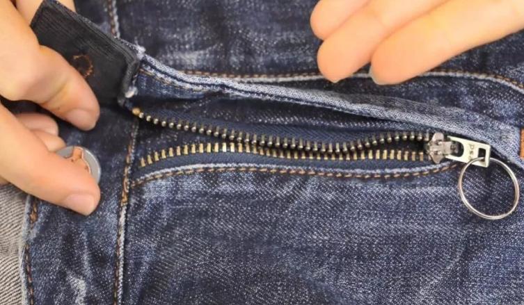 裤子拉链怎么可以不往下掉,裤子拉链老是滑下去自己怎么缝