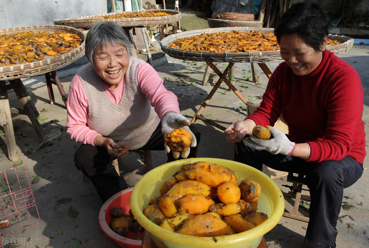 自制带皮软糯红薯干视频,自做又甜又糯的红薯干