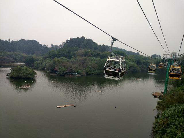 广州番禺区长隆野生动物世界缆车,广州旅游长隆野生动物世界