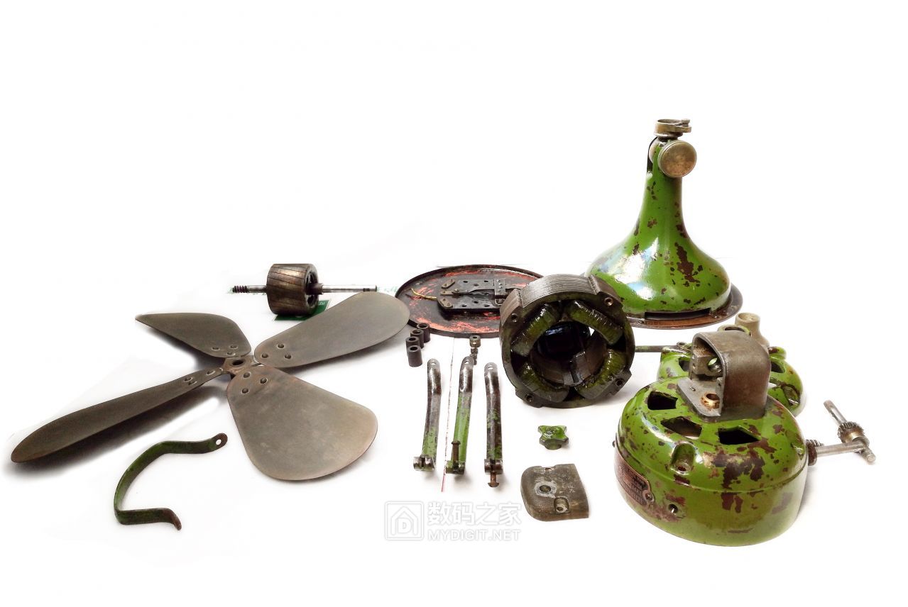 民国旧电风扇翻新视频,老古董老式风扇翻新