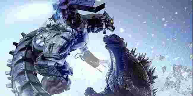 哥斯拉对金刚的激烈对抗,哥斯拉揍金刚的片子