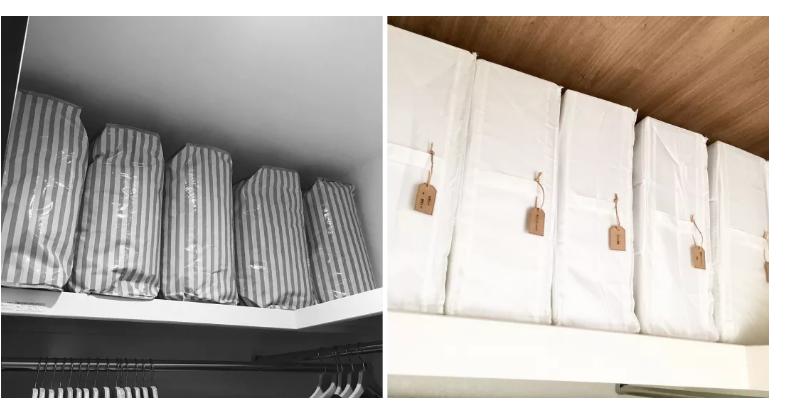 家里不穿的旧衣怎么收纳,小空间换季衣服收纳