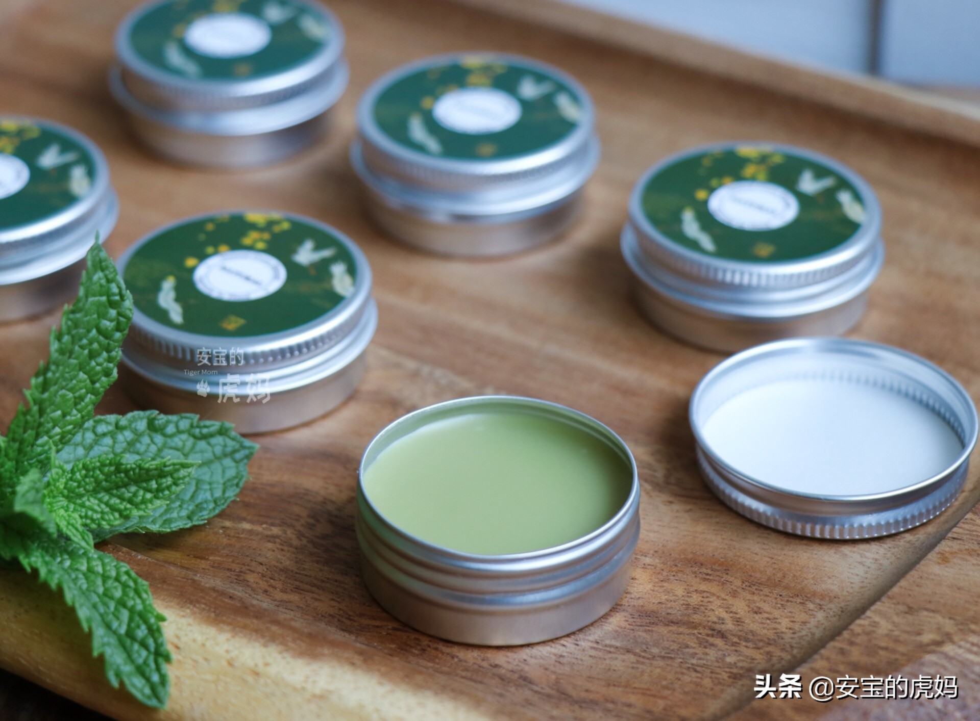 用薄荷制作防蚊膏,蚊虫叮咬薄荷膏