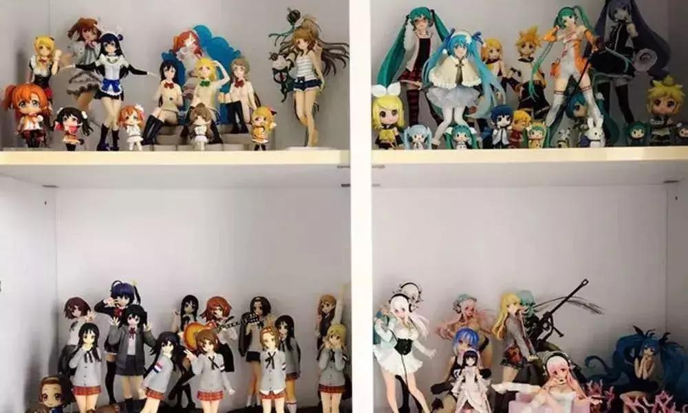 一面墙的手办值一套房,一整面墙的手办