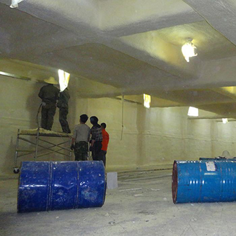 冷库聚氨酯喷涂设备,大型冷库聚氨酯保温喷涂