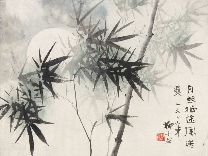 柳子谷花鸟画作品大全图文,柳子谷花鸟作品大全