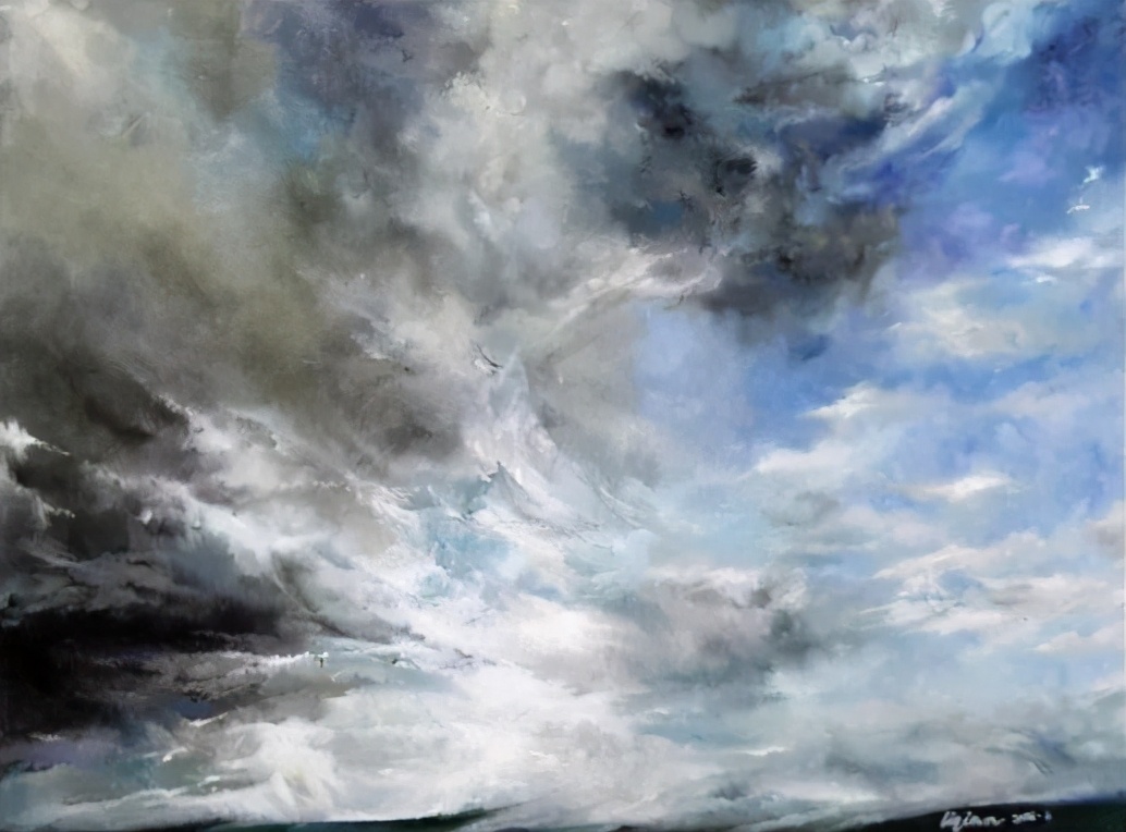 赏云时代，李谦谦教你如何画云彩