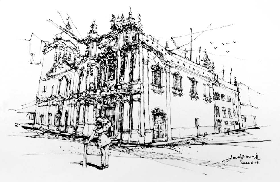 钢笔淡彩和钢笔速写什么区别,钢笔速写淡彩工具