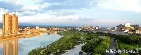 梅州县区最新划分,梅州市各县分布图