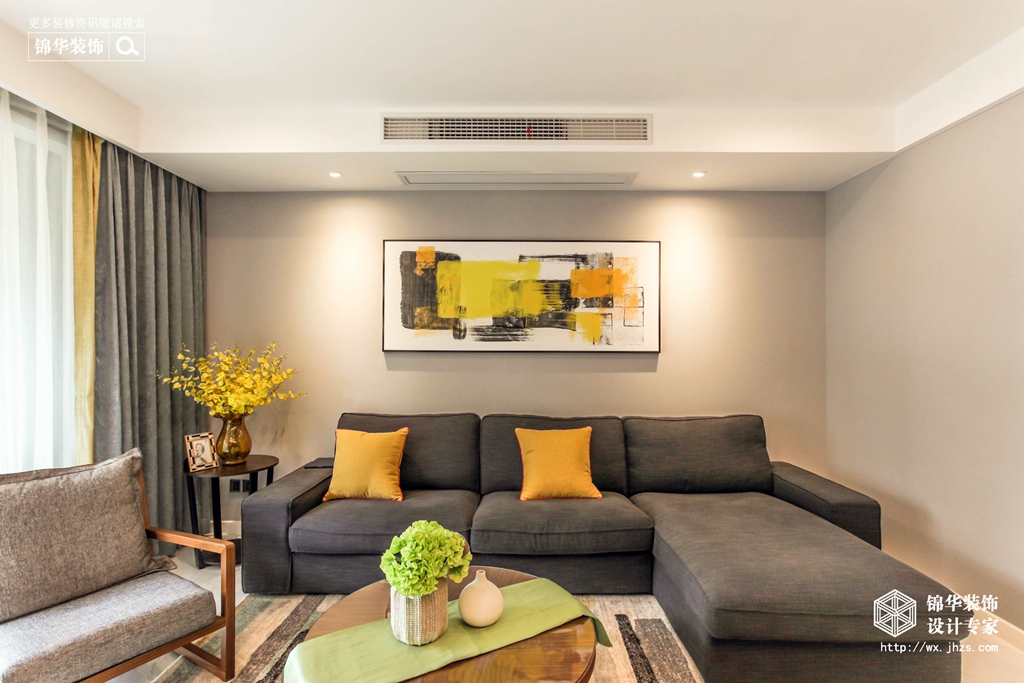 想要一个现代简约风格的家,90平米现代简约风格小家