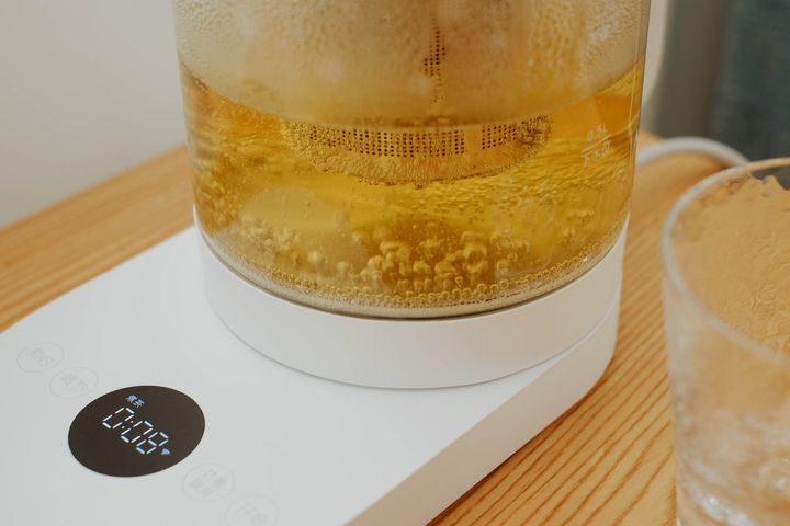 米家智能多功能养生壶煮牛奶,米家多功能养生壶教程