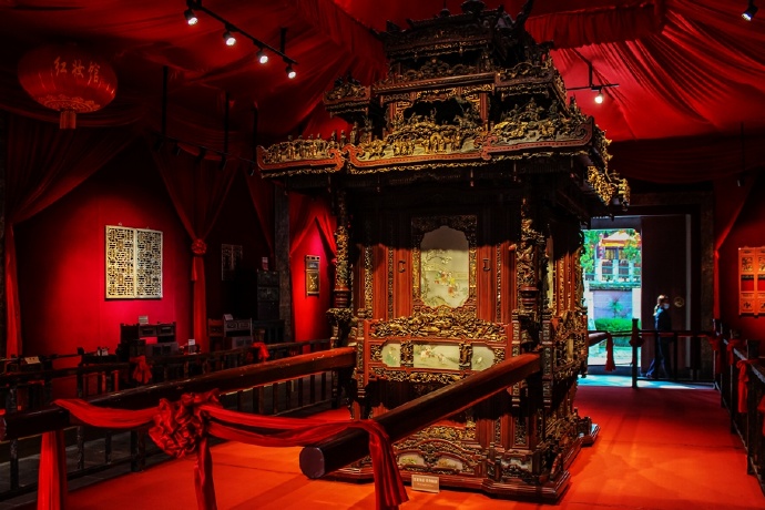 新安江山水画廊景区村落,漳潭古村