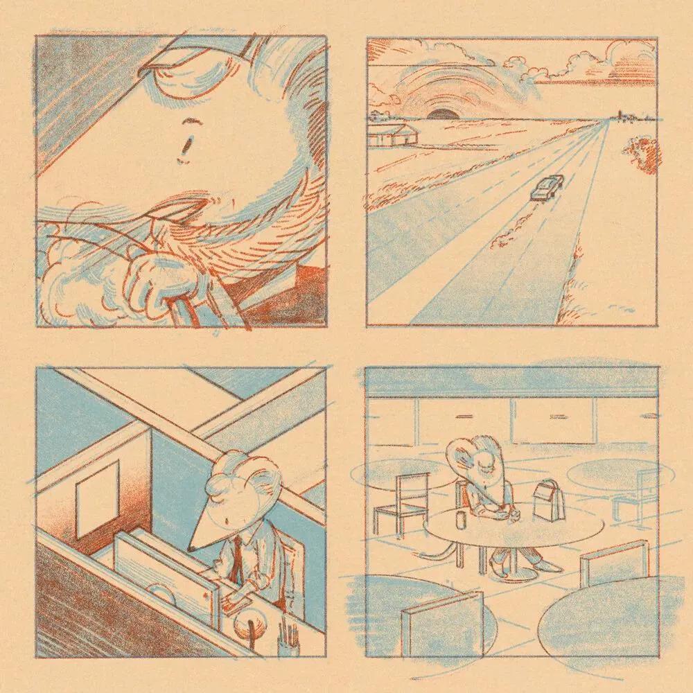 美国纽约视觉艺术学院插画,插画毕业展