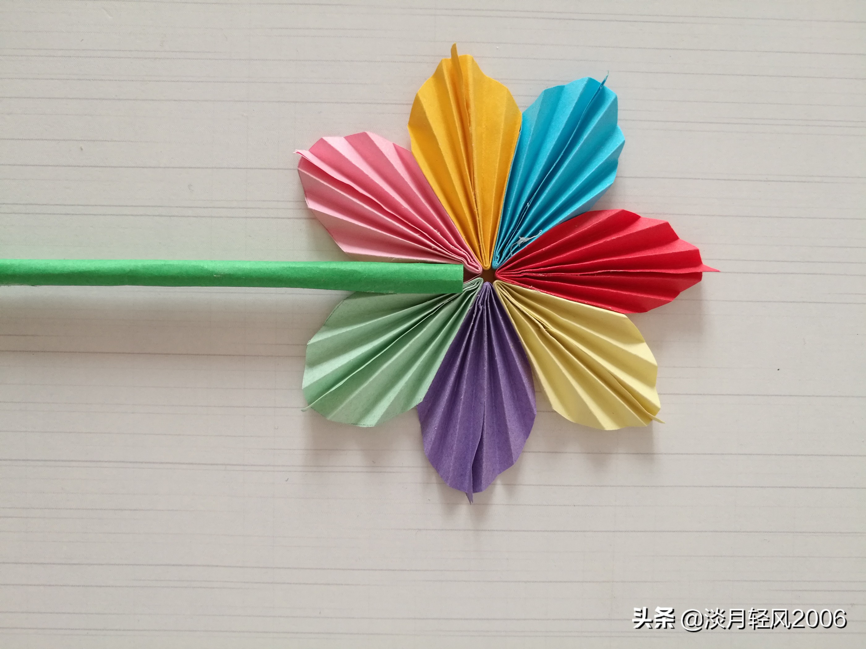 幼儿园手工制作贺卡送给同学,儿童节手工制作玫瑰花贺卡