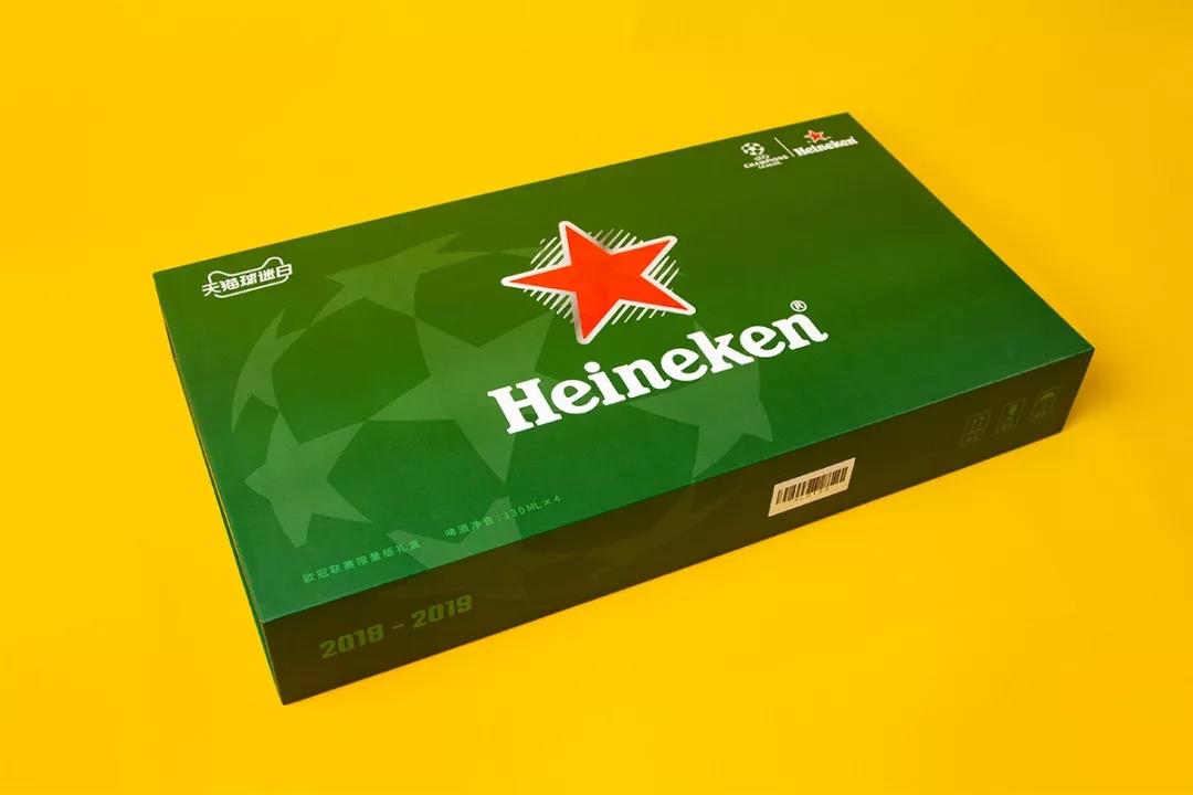 玛丽黛佳×喜力啤酒定制欧冠专属礼盒，原谅色口红来啦