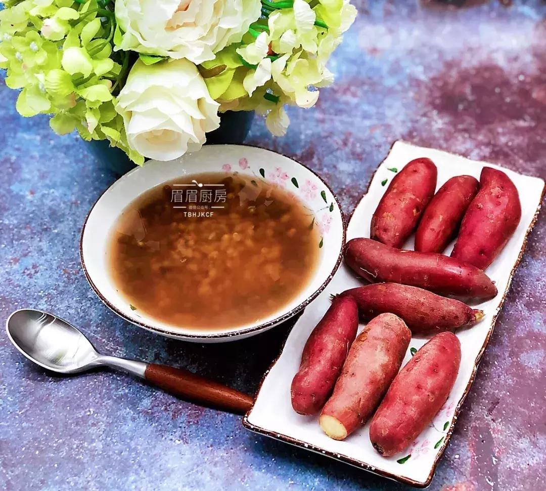 秘制卤肉+绿豆汤+小红薯，鹅妈妈压力锅10分钟搞定一顿营养餐