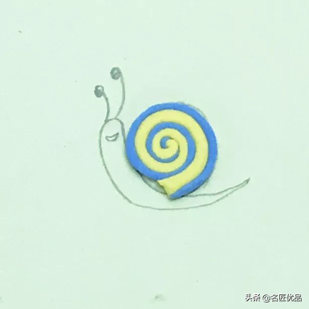 亲子手工制作幼儿园蜗牛,亲子创意手工大全蜗牛
