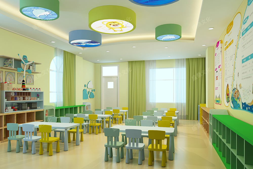 空间小的幼儿园教室设计,幼儿园烹饪教室设计平面效果图