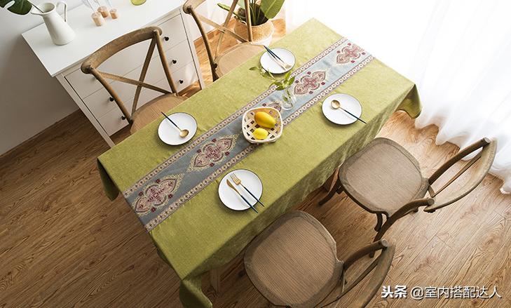 桌布如何提升高级感,高颜值桌布强势助攻
