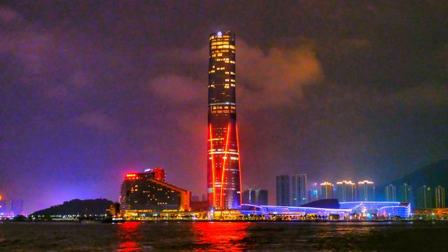 珠海游澳门夜间风景,在珠海看澳门夜景最佳观赏地点