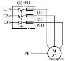 电动机综合保护器电路图及接线图,两台电动机顺序启动逆序停止电路图